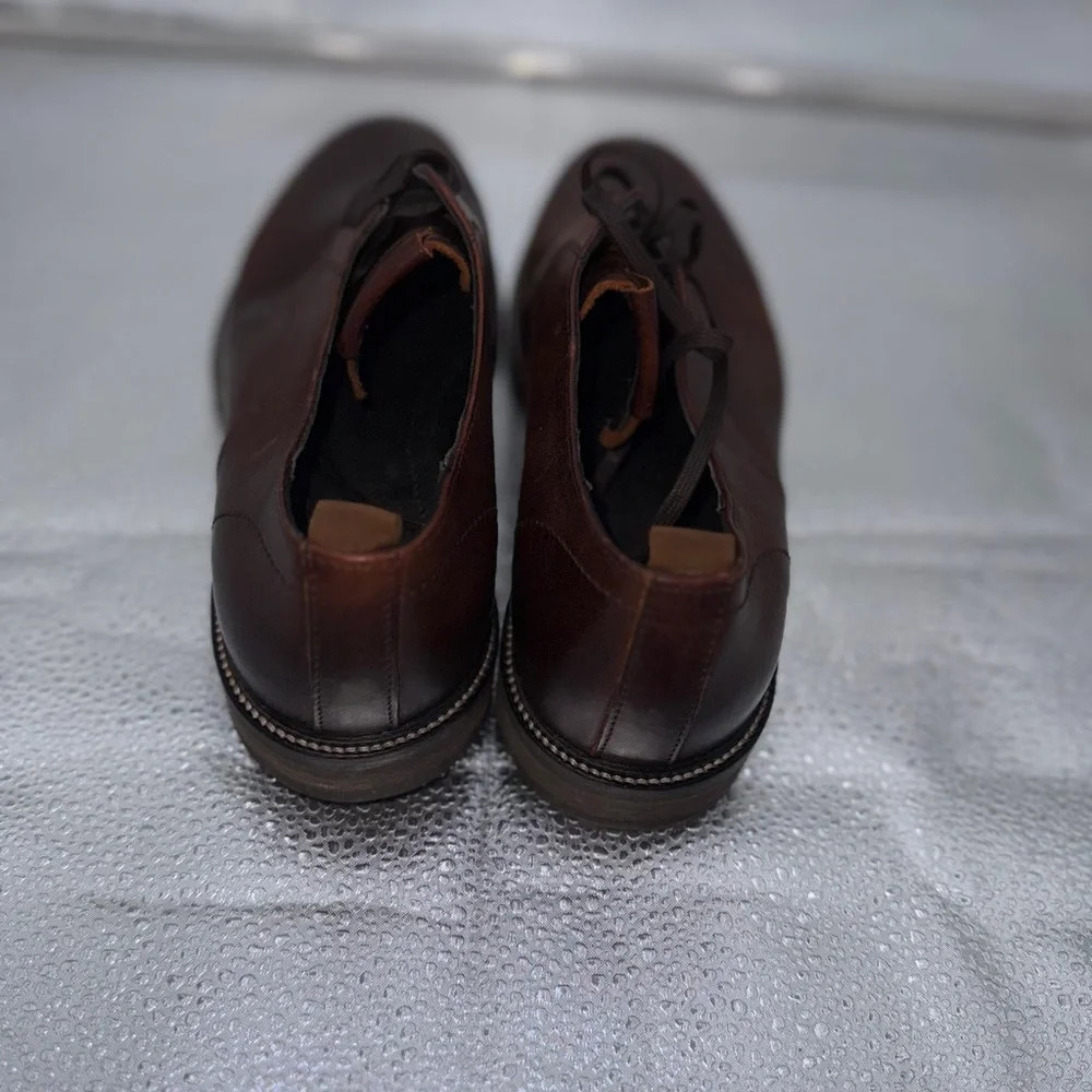 Rodd & Gunn Men’s Brown Derby Leather Oxford Dress Shoe‎ Size 44